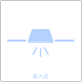 LED嵌入式灯具